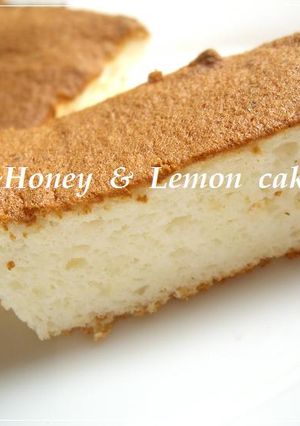 卵白で作る♪蜂蜜レモンケーキ-レシピのメイン写真