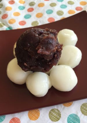 白玉だんご-レシピのメイン写真