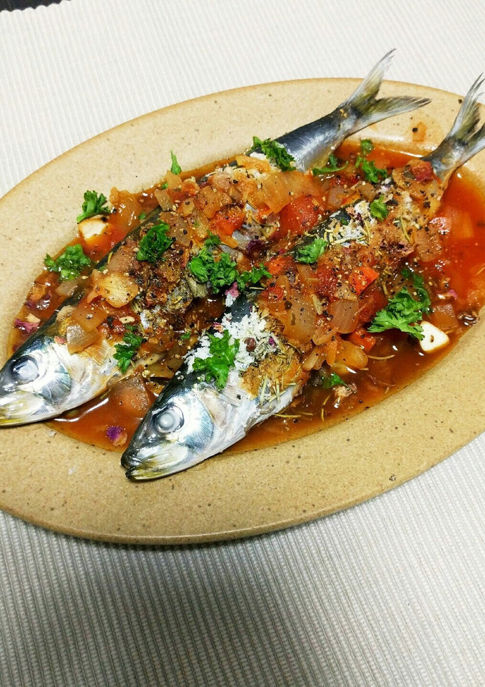 トマトソースでおいしい☆イワシの香草焼き-レシピのメイン写真