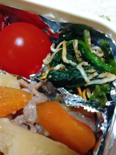 お弁当用!カリカリじゃこと法蓮草♡-レシピのメイン写真