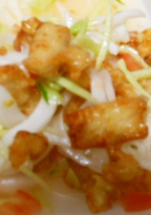 鮪と夏野菜の南蛮漬け風　簡単-レシピのメイン写真