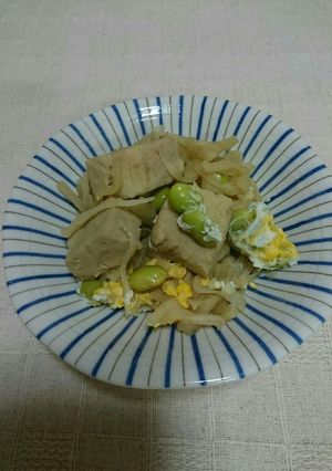 切り干し大根と高野豆腐の煮物-レシピのメイン写真