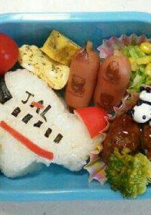 キャラ弁☆JAL-レシピのメイン写真