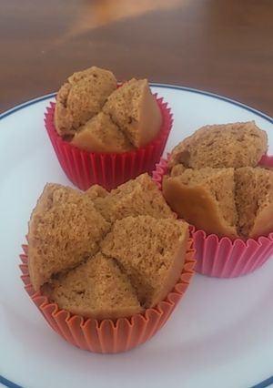 すぐ出来る！きなこ蒸しパン-レシピのメイン写真