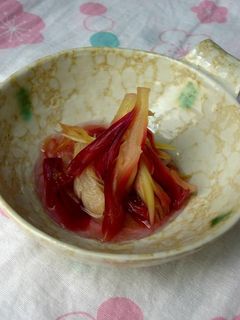 サッパリ~♪みょうがの甘酢漬け-レシピのメイン写真