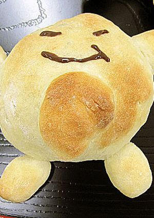 あわしま堂の和菓子でトースターあんパン-レシピのメイン写真