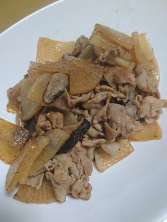 味が染み染み♪大根の炒め煮-レシピのメイン写真
