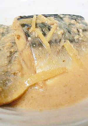 豆乳でこくまろ♪サバの豆乳味噌煮-レシピのメイン写真