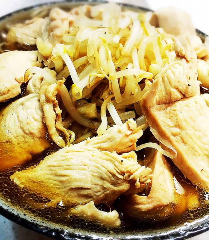 ダイエット食！ラーメン二郎シラタキカタメ-レシピのメイン写真