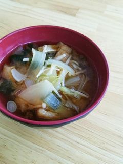 ☆新玉と新じゃがの味噌汁☆-レシピのメイン写真