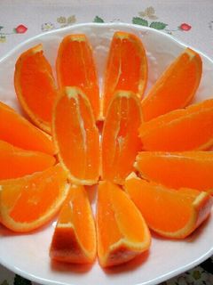 食べやすい!!オレンジの切り方(^ー^)-レシピのメイン写真