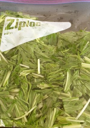 【野菜の冷凍保存】水菜-レシピのメイン写真