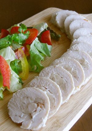 贅沢だし野菜味で鶏ハム-レシピのメイン写真