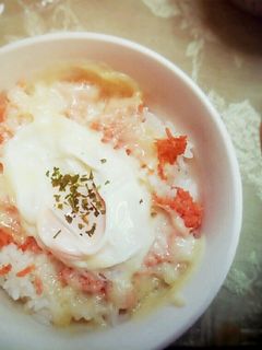 朝ごはんに!簡単な鮭フレーク丼-レシピのメイン写真