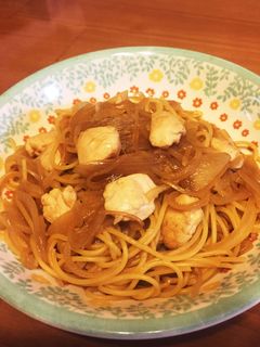 柚子胡椒香る♡ささみの和風しょうゆパスタ-レシピのメイン写真