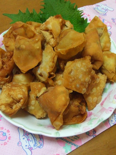 イカの揚げワンタン-レシピのメイン写真