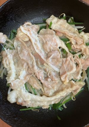 豚バラと野菜の簡単蒸し-レシピのメイン写真