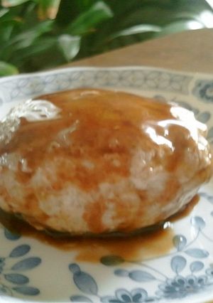 水入りハンバーグ-レシピのメイン写真