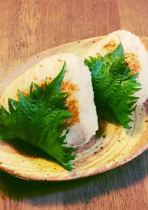 南高梅の焼きおにぎり-レシピのメイン写真