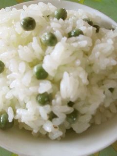 簡単、豆ごはん(缶づめ版)-レシピのメイン写真