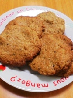 糖質ちょいオフヘルシークッキー-レシピのメイン写真