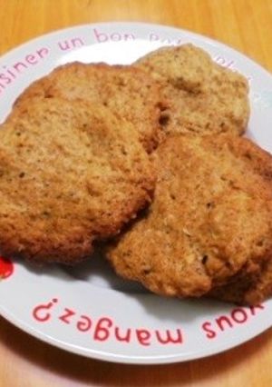 糖質ちょいオフヘルシークッキー-レシピのメイン写真