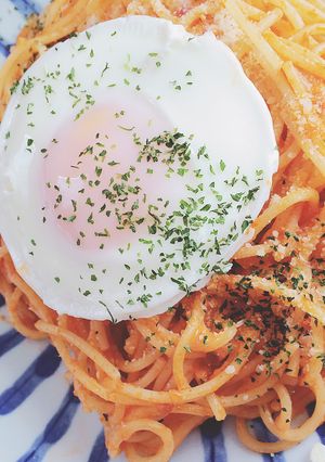お皿ひとつで超簡単✨綺麗な目玉焼き♡-レシピのメイン写真