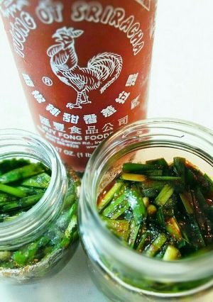 万能調味料シラチャー入り☆ニラ醤油漬け-レシピのメイン写真