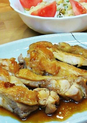 簡単おいしい！鶏肉の辛子照り焼-レシピのメイン写真