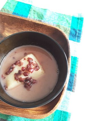 粉ミルクであっっまーい♡ほっこりおしるこ-レシピのメイン写真