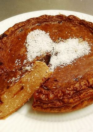 お豆腐とヨーグルトのチョコチーズケーキ!-レシピのメイン写真