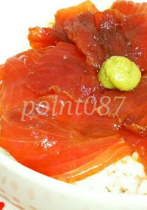 刺身のポン酢漬け丼-レシピのメイン写真