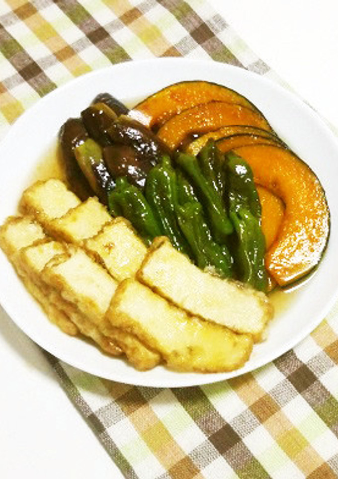 厚揚げと夏野菜のエスニック南蛮漬け-レシピのメイン写真