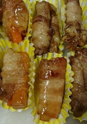 【お弁当おかずｽﾄｯｸ】肉巻き野菜-レシピのメイン写真