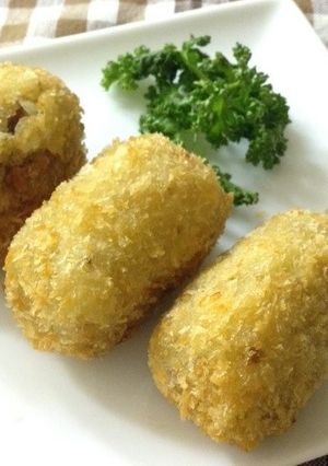グリーンカレーコロッケ-レシピのメイン写真
