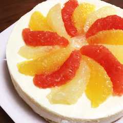 รูปของ レアチーズみたいな☆ベイクドチーズケーキ