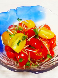 美味しい~☆甘~い☆トマトの和風マリネ-レシピのメイン写真