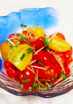 美味しい～☆甘～い☆トマトの和風マリネ-レシピのメイン写真