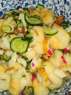 お麩とキュウリのさっぱり酢の物❗-レシピのメイン写真