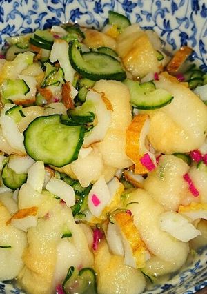 お麩とキュウリのさっぱり酢の物❗-レシピのメイン写真