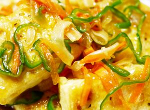 揚げずに簡単さっぱり！木綿豆腐の南蛮漬け-レシピのメイン写真