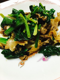 油揚げでカサ増し牛肉の炒め物-レシピのメイン写真