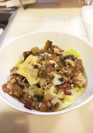 子供も大好き♡簡単ゴーヤ丼!夏バテ最適!-レシピのメイン写真
