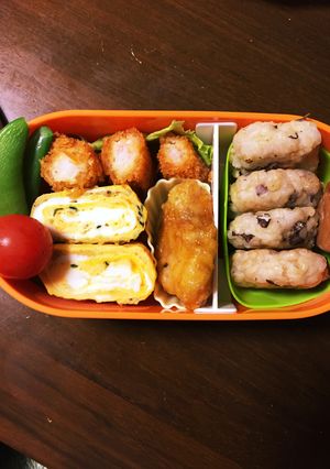 あずき入り焼きおにぎり✨-レシピのメイン写真