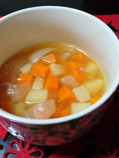 野菜がたっぷりコンソメスープ-レシピのメイン写真