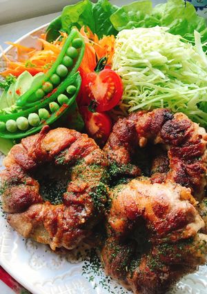 花椒塩風味の肉巻きオニオン-レシピのメイン写真