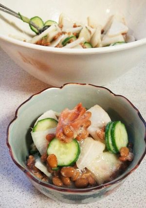 納豆サラダ 梅風味-レシピのメイン写真