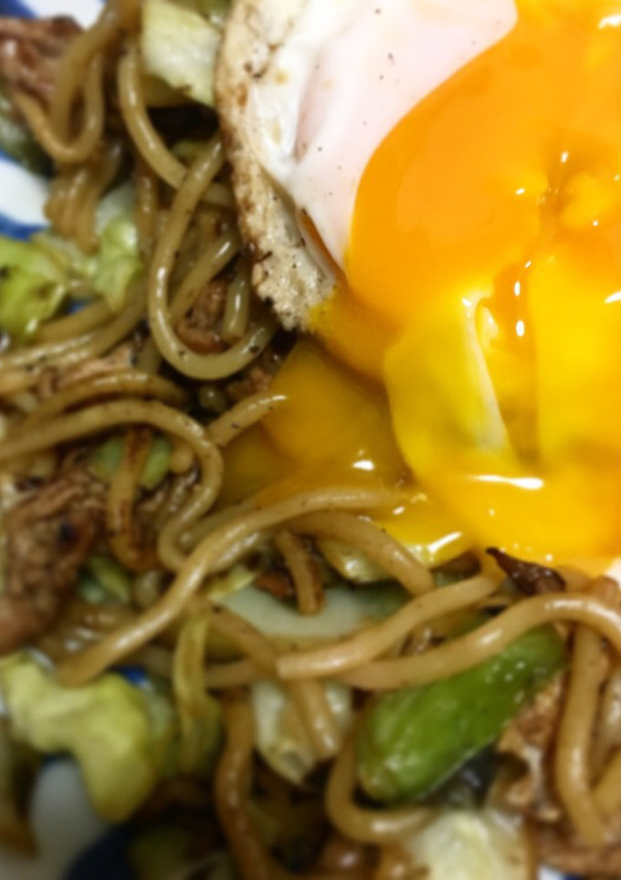 砂糖とウスターが決め手！簡単屋台焼きそば-レシピのメイン写真