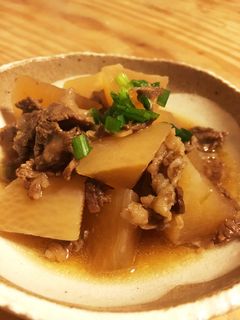 大根と牛肉の美味しいこっくり煮物-レシピのメイン写真