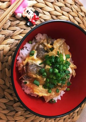 牛スジ丼♡-レシピのメイン写真